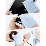 70 Pieces Microfiber Case Bag Glasses Bag Pouch Sunglasses Storage Bag with Cleaning Cloth