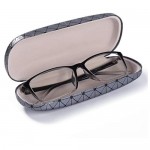Hard Shell Glasses Eyeglasses Sunglasses Case[3 pack] PU Leather Case with Eyeglass Cloth