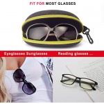 RayLove Sunglasses Case (3 Pack) Portable Travel Zipper Eyeglasses Case