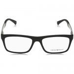 Armani EA3101 Eyeglass Frames 5042-55 - Matte Black EA3101-5042-55