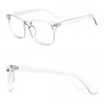 Slocyclub Oversized Nerd Square Non Prescription Glasses Clear Lens Fake Eyeglasses for Women Men Teens