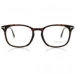 Tom Ford FT 5505 052 Dark Havana Plastic Square Eyeglasses 52mm