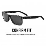 IKON LENSES Replacement Lenses For Arnette Slickster AN4185 Sunglasses - Polarized