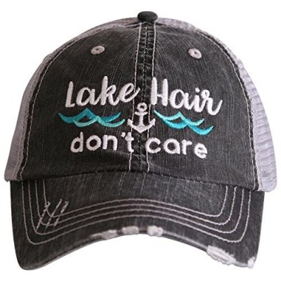 KATYDID Lake Hair Don't Care Baseball Cap - Trucker Hat for Women - Stylish Cute Sun Hat