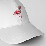 TBV Shop Cotton White Hat Unisex Embroidered Headwear Adjustable Dad Baseball Caps