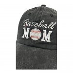 Waldeal Women's Adjustable Embroidered Baseball Cap Vintage Washed Dad Hat
