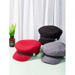 3 Pieces Women's Winter and Summer Stylish Newsboy Hat Beret Sunhat