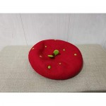Lolita Mushroom Shape Beret Kawaii Red Strawberry Hat Artist Painter Women Wool Cap Warming Gift