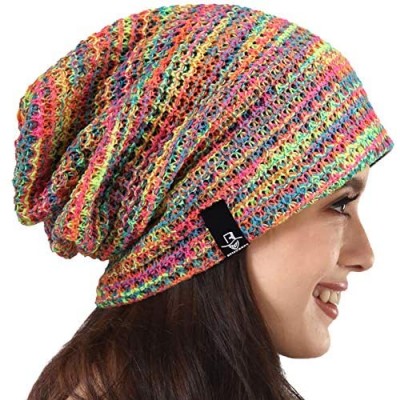 PGTen Women's Knit Slouchy Beanie Baggy Skull Cap Turban Winter Summer Beret Hat ¡­