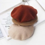 XIOMOO Beret Hat for Women Girl Winter Hats Wool Classic Vintage Beanie Cap