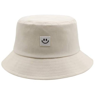 Bucket Hat Unisex 100% Cotton Summer Travel Beach Sun Cap