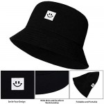 Cooraby Summer Travel Bucket Beach Sun Hat Packable Fisherman Hats Summer Cap Outdoor Cap for Women Men