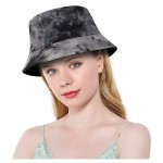 Feximzl Print Cotton Packable Summer Travel Bucket Beach Sun Hat Fruit Flower Pattern Hat