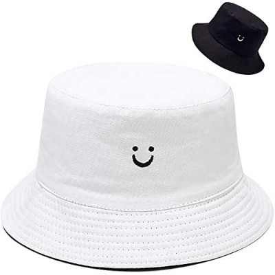 Malaxlx Unisex Bucket Hat Beach Sun Hat Aesthetic Fishing Hat for Men Women Teens  Reversible Double-Side-Wear