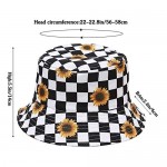Malaxlx Unisex Bucket Hat Beach Sun Hat Aesthetic Fishing Hat for Women Men Teens