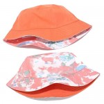 MaxNova Reversible Bucket Hats for Women Travel Beach Sun Hat Flower Embroidery Outdoor Cap Unisex