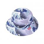NUZADA Bucket Hat for Men Teens Women Fisherman Caps Reversible Print