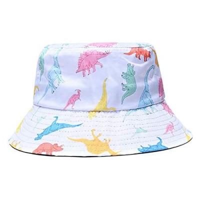 Quanhaigou Unisex Sun Hats  Cotton Beach Bucket Hat for Men Women Summer Outdoor Boy's Girls Boonie Cap Breathable Packable
