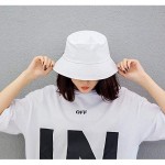 Sun Bucket Hat Cotton-Reversible Unisex - Beach Travel Fisherman Cap Foldable Fit for Womens Teens 22-22.75