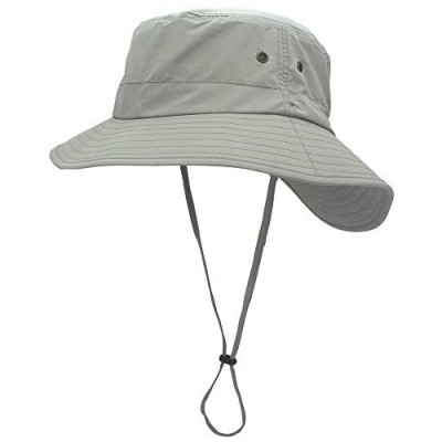 SYcore Outdoor Bucket Hat Wide Brim UV Protection Sun Hat Light Weight Adjustable Fisherman Hat for Women Men