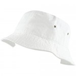 The Hat Depot 300N Unisex 100% Cotton Packable Summer Travel Bucket Beach Sun Hat