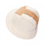 WETMT Faux Fur Bucket Hat Unisex Fisherman Hat Comfortable Soft Lamb Wool Cap Appa Bucket Hat