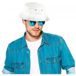 White Bucket Hat | Packable | Washable | Summer Hat | Sun Hat | Travel Hat