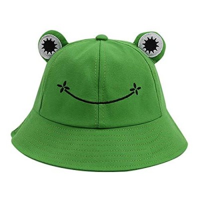 Women Reversible Frog Bucket Hat Photography Fishing Cap Festival Sun Hat Xmas Gifts for Women Teen Girls