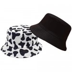 XYIYI Cute Bucket Hat Beach Fisherman Hats for Women Reversible Double-Side-Wear