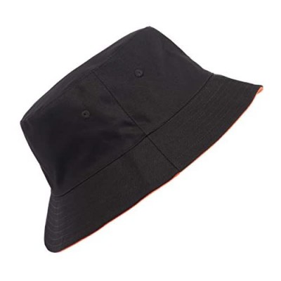 Zylioo Oversize XXL 100% Cotton Bucket Hat Reversible Visor Boonie Hat Cap Double Side Wear Summer Sun Hat