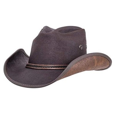 American Hat Makers Stockade Vegan Cowboy Hat — Handcrafted  Waxed Cotton  Waterproof