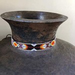 Hat Band Hatbands for Men and Women Leather Straps Cowboy Beaded Bands White Black Red Orange Yellow Grey Brown Purple Handmade in Guatemala 7/8 Inches x 21 Inches