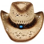 Livingston Men & Women's Woven Straw Cowboy Hat w/Hat Band