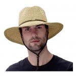 MonicaSun Men's & Women's Western Style Cowboy/Cowgirl Straw Hat