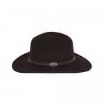 Outback Trading Company Men's 1307 Shy Game Water-Repellent Crushable UPF 50 Australian Wool Western Cowboy Hat