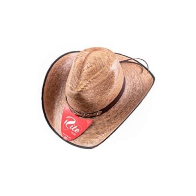 Rito Hats Gringo Viejo Fine Palm Hat Brown  Medium
