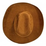 San Andreas Exports Wide Brim Cowboy Hat Handmade from 100% Oaxacan Suede