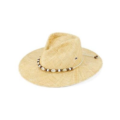 Sun Hat Straw Fedora Cowboy and Cowgirl Hats Wide Brim with Shells Trim