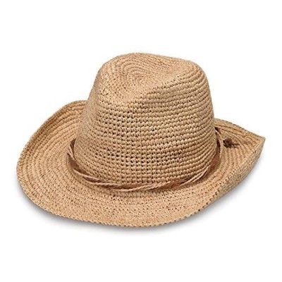 Wallaroo Hat Company Women’s Hailey Cowboy Hat – Raffia  Modern Cowboy  Designed in Australia