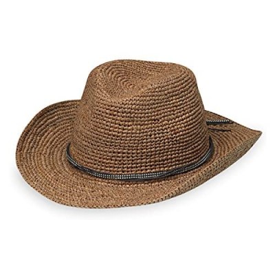 Wallaroo Hat Company Women’s Hannah Cowboy Hat – Raffia  Modern Cowboy  Designed in Australia.