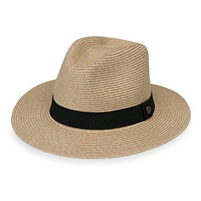 Wallaroo Hat Company Men's Palm Beach Hat - UPF 50+ 2 3/4" Brim Polyester Braid Adjustable Fit
