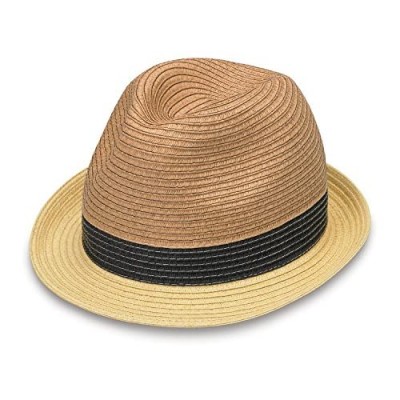 Wallaroo Hat Company St. Tropez Trilby – Unisex  Designed in Australia  Tri-Toned