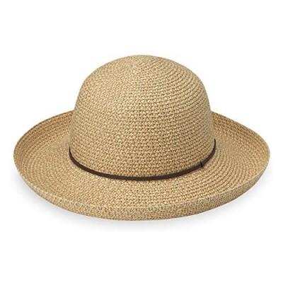 Wallaroo Hat Company Women’s Amelia Sun Hat – UPF 50+  Lightweight  Packable  Modern Style  Designed in Australia