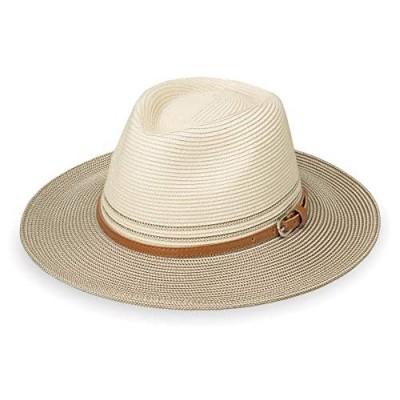 Wallaroo Hat Company Women’s Kristy Fedora – UPF 50+  Lightweight  Adjustable  Packable  Designed in Australia