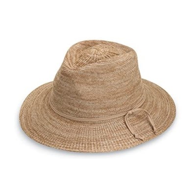 Wallaroo Hat Company Women’s Victoria Fedora Sun Hat – UPF 50+  Adjustable  Packable  Modern Style  Designed in Australia
