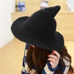 Women's Witch Hat Christmas Halloween Party Foldable Cosplay Costume hat