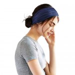 12 Pack Women's Headbands Yoga Elastic Hair Bands Workout Running Sport Non Slip Sweat Hair Wrap for Girls