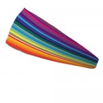 Bondi Band Colorful Stripes Moisture Wicking 4 Headband