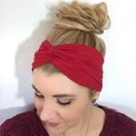 DRESHOW 1950's Vintage Modern Style Elastic Women Turban Headbands Twisted Cute Hair Band Accessories