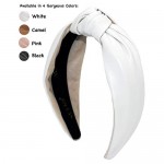 White Headbands for Women are Brilliant for Occasions. Leather Headbands for Women Go with Everything. Faux Leather Headband Made with Soft Material. Comfortable White Headbands for Women are Trendy